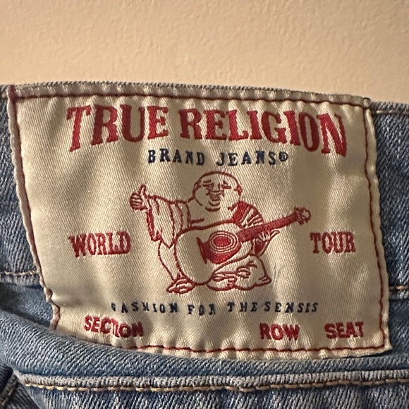 True Religion Light Blue Denim Pants - Picture 2 of 3